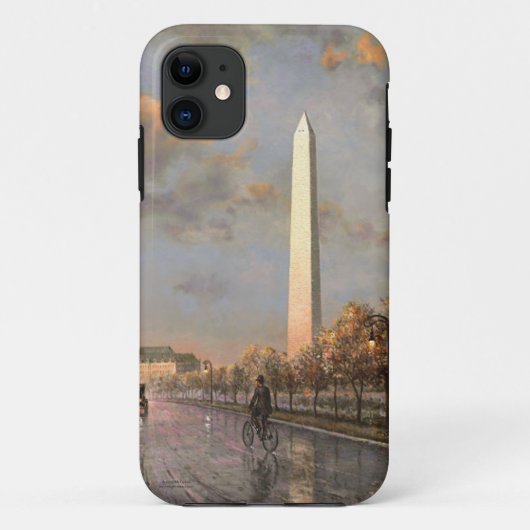 Paul McGehee "ワシントン記念碑" iPhoneケース Case-Mate iPhoneケース (裏面)