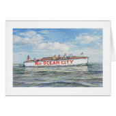 Paul McGehee「恋しく思海シティ」(1941)カード (正面横)