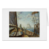 Paul McGehee「通りすがりすぎ」カード (正面横)