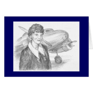 Paul McGehee "Amelia Earhart"カード