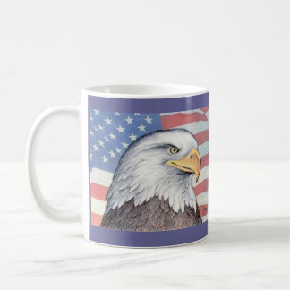 Paul McGehee "American Bald Eagle"マグカップ コーヒーマグカップ