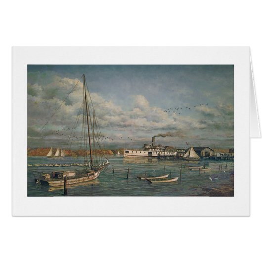 Paul McGehee "Bay Country Landing"カード (正面横)