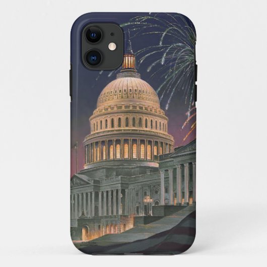 Paul McGehee "Capitol Dome" iPhone 5/5Sケース Case-Mate iPhoneケース (裏面)