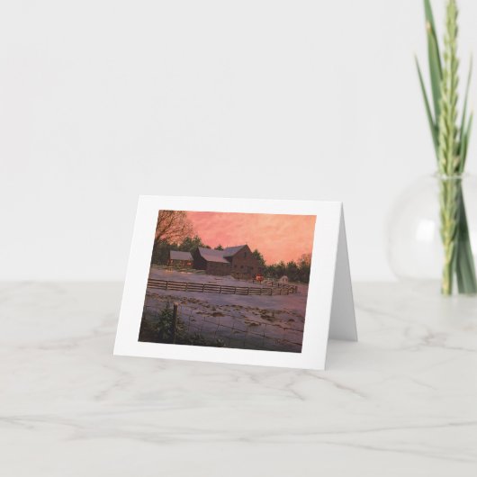 Paul McGehee「Crismas Eve」カード シーズンカード (正面)