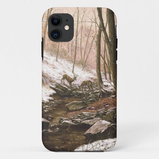 Paul McGehee "First Snow" iPhoneケース Case-Mate iPhoneケース (裏面)
