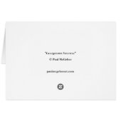 Paul McGehee "Georgetown Streetcar" Card (裏面横)