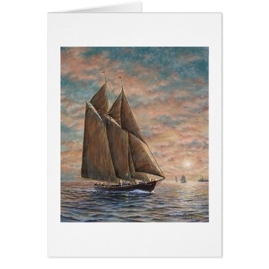 Paul McGehee "Home Before Dark"カード (正面)