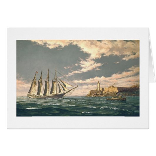 Paul McGehee "In Tropical Waters"カード (正面横)