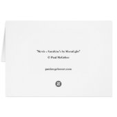 Paul McGehee 「Nebs-Sunshine's by Moonlight」カード (裏面横)