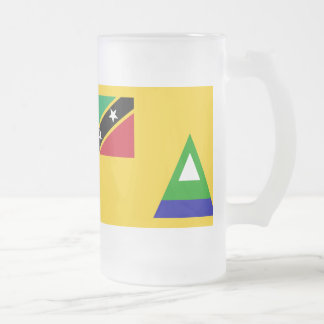 Paul McGehee "Nevis Flag"ビアマグカップ フロストグラスビールジョッキ