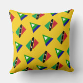 Paul McGehee "Nevis Flag"枕 クッション (裏面)