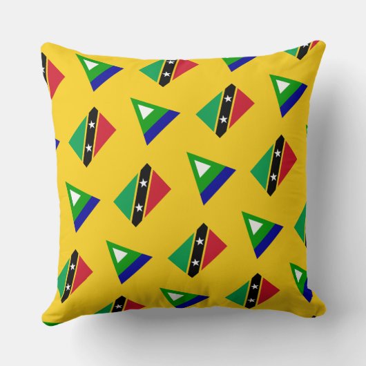 Paul McGehee "Nevis Flag"枕 クッション (裏面)