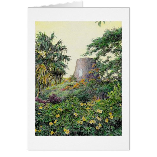 Paul McGehee "Nevis - Golden Glow"カード (正面)