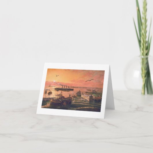 Paul McGehee "Old New York Harbor"カード カード (正面)