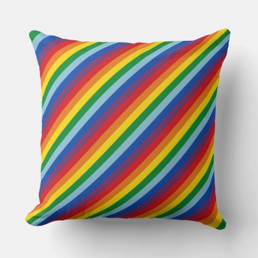 Paul McGehee "Rainbow" Pillow クッション (正面)