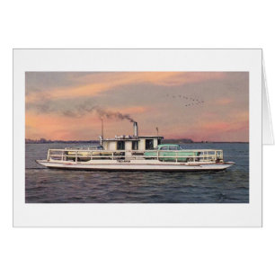 Paul McGehee "The Oxford-Bellevue Ferry"カード