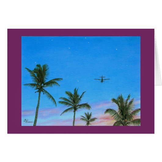 Paul McGehee「Treetop Flyer」カード (正面横)