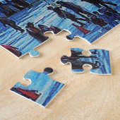 Paul McGehee "Winter in Central Park"パズル ジグソーパズル (側面)