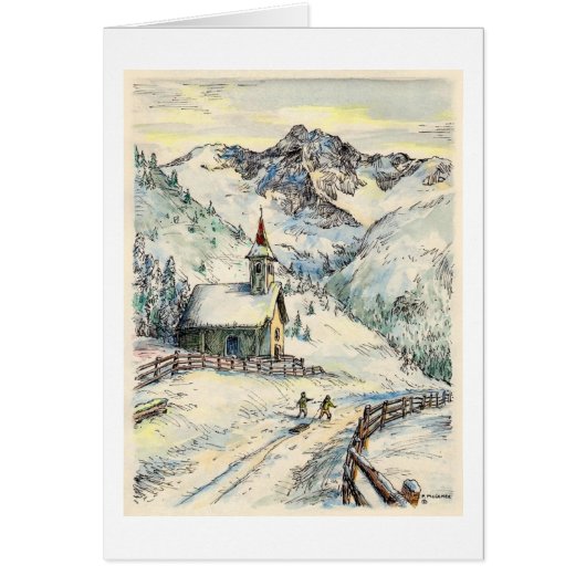 Paul McGehee "Zallinger Chapel"カード (正面)