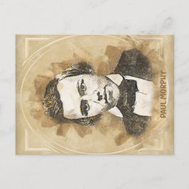 Paul Morphy氏（チェス棋士） ポストカード