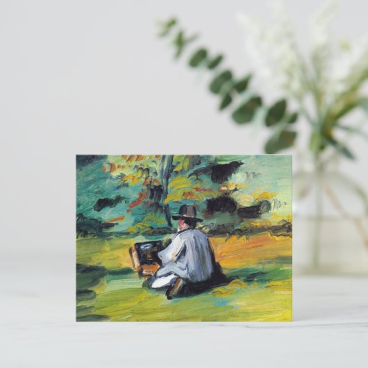 Paul Paulセザンヌの画家ヴィンテージファインアート (スタンド正面)