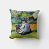 Paul Paulセザンヌの画家ヴィンテージファインアート クッション (正面)