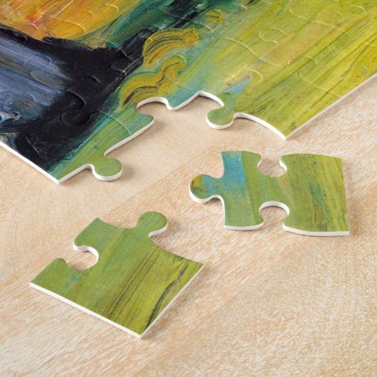 Paul Paulセザンヌの画家ヴィンテージファインアート ジグソーパズル (側面)