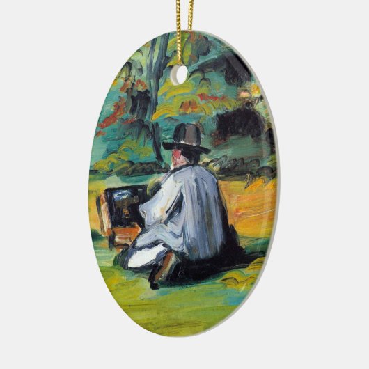 Paul Paulセザンヌの画家ヴィンテージファインアート セラミックオーナメント (左)