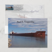 Paul R. Tregurthaポストカード ポストカード (正面/裏面)