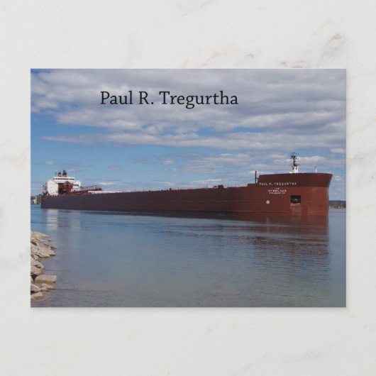 Paul R. Tregurthaポストカード ポストカード (正面)