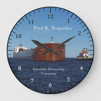 Paul R Tregurtha 10.75" wall clock ラージ壁時計