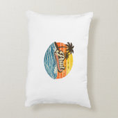 Paul Retro Sunset Name Design アクセントクッション (裏面(縦))