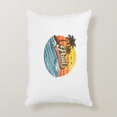 Paul Retro Sunset Name Design アクセントクッション (正面(垂直))