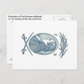 Paul Revereポストカード ポストカード (正面/裏面)