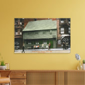 Paul Revere House #4 キャンバスプリント (インサイチュ (リビング))