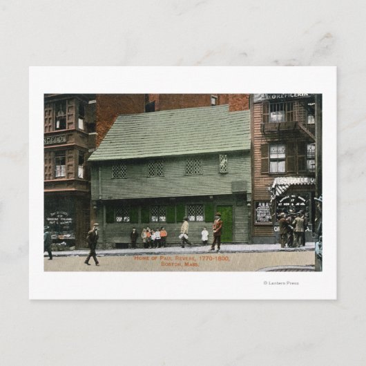 Paul Revere House #4 ポストカード (正面)