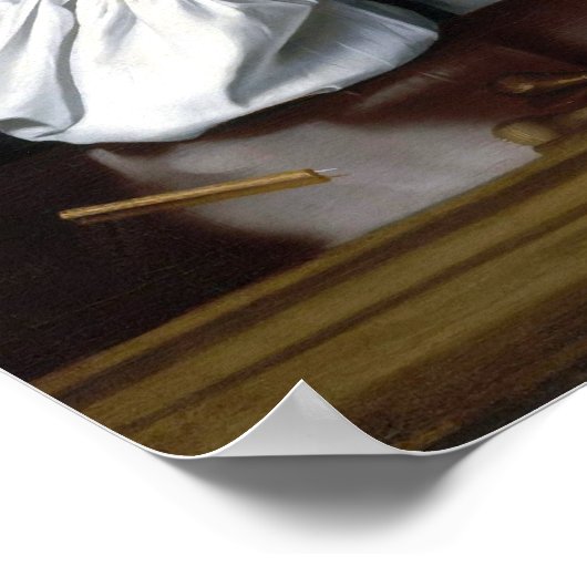 Paul Revere Portrait - John Singleton Copley 1768 ポスター (角)