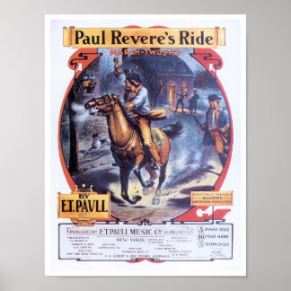 Paul Revere's Rideのポスター ポスター