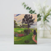 Paul Serusier-Mother & Child on a Breton Landscape ポストカード (スタンド正面)