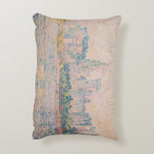 Paul Signac – アヴィニョン、朝 アクセントクッション (裏面(縦))