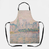 Paul Signac – アヴィニョン、朝 エプロン (正面)