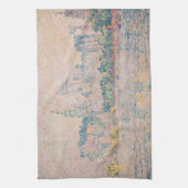 Paul Signac – アヴィニョン、朝 キッチンタオル (縦)