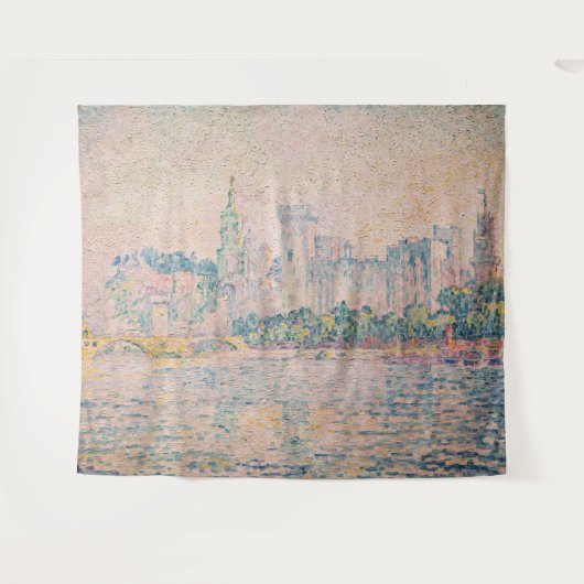 Paul Signac – アヴィニョン、朝 タペストリー (正面(横))