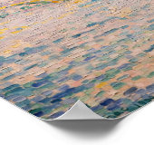 Paul Signac – アヴィニョン、朝 ポスター (角)