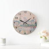 Paul Signac – アヴィニョン、朝 ラージ壁時計 (ホーム)