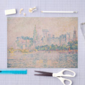 Paul Signac – アヴィニョン、朝 薄葉紙 (クラフト)