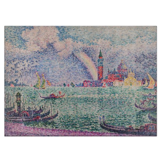 Paul Signac – ベニス、レインボー カッティングボード (正面)