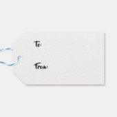 Paul Signac – ベニス、レインボー ギフトタグ (裏面横)