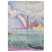 Paul Signac – ベニス、レインボー クリップボード (裏面)