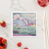 Paul Signac – ベニス、レインボー スタンダードカクテルナプキン (インサイチュ)